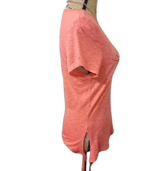 Harley Davidson tieup side womens tee. Size Medium - Picture 3 of 7